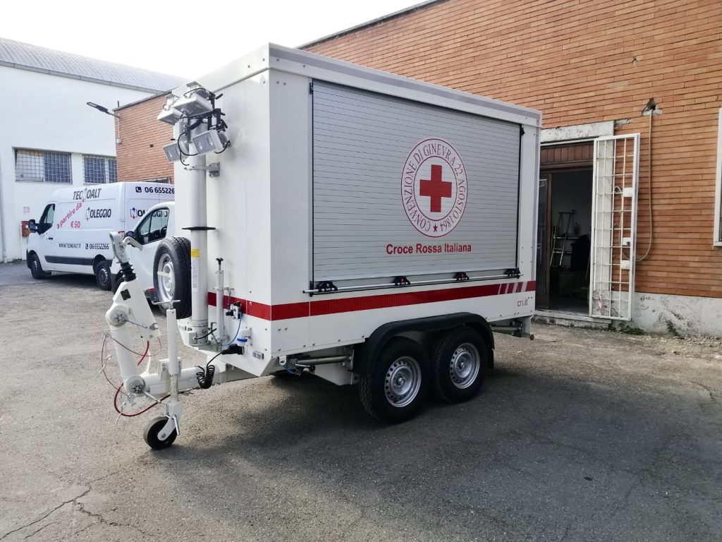 rimorchio con idrovora